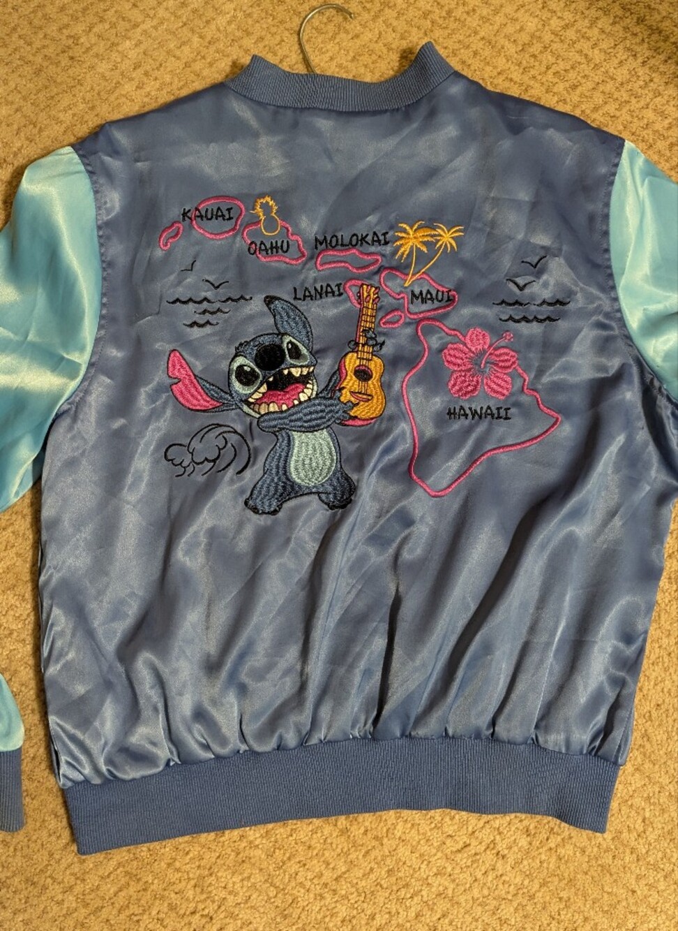 Disney's Lilo & Sitch Satin Bomber Jacket